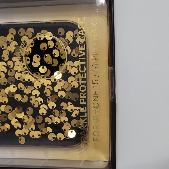 Delilah Gold Sparkle Protective IPhone Case - Picture 3 of 8